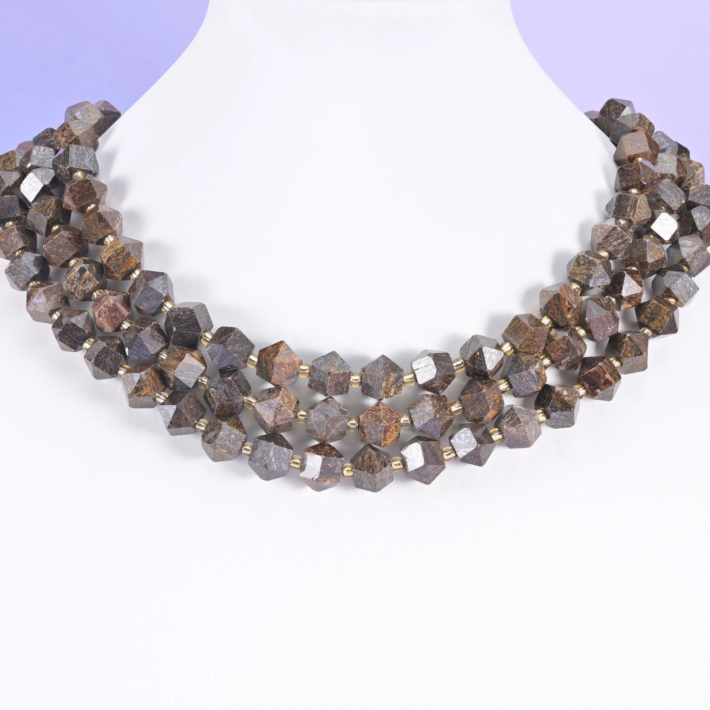 10mm Diamond Rhombus Faceted 8 Sides Beads - Jewelry Making - 15.5 Inches Strand Length - S4 - Mycrazycrystal