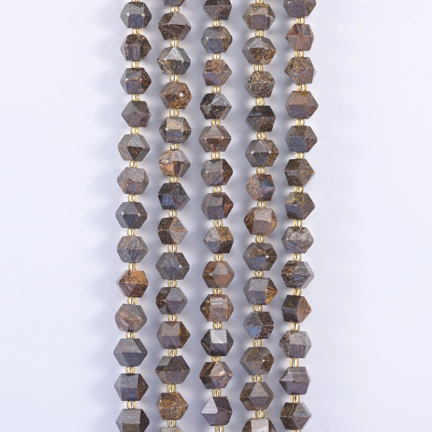 10mm Diamond Rhombus Faceted 8 Sides Beads - Jewelry Making - 15.5 Inches Strand Length - S4 - Mycrazycrystal