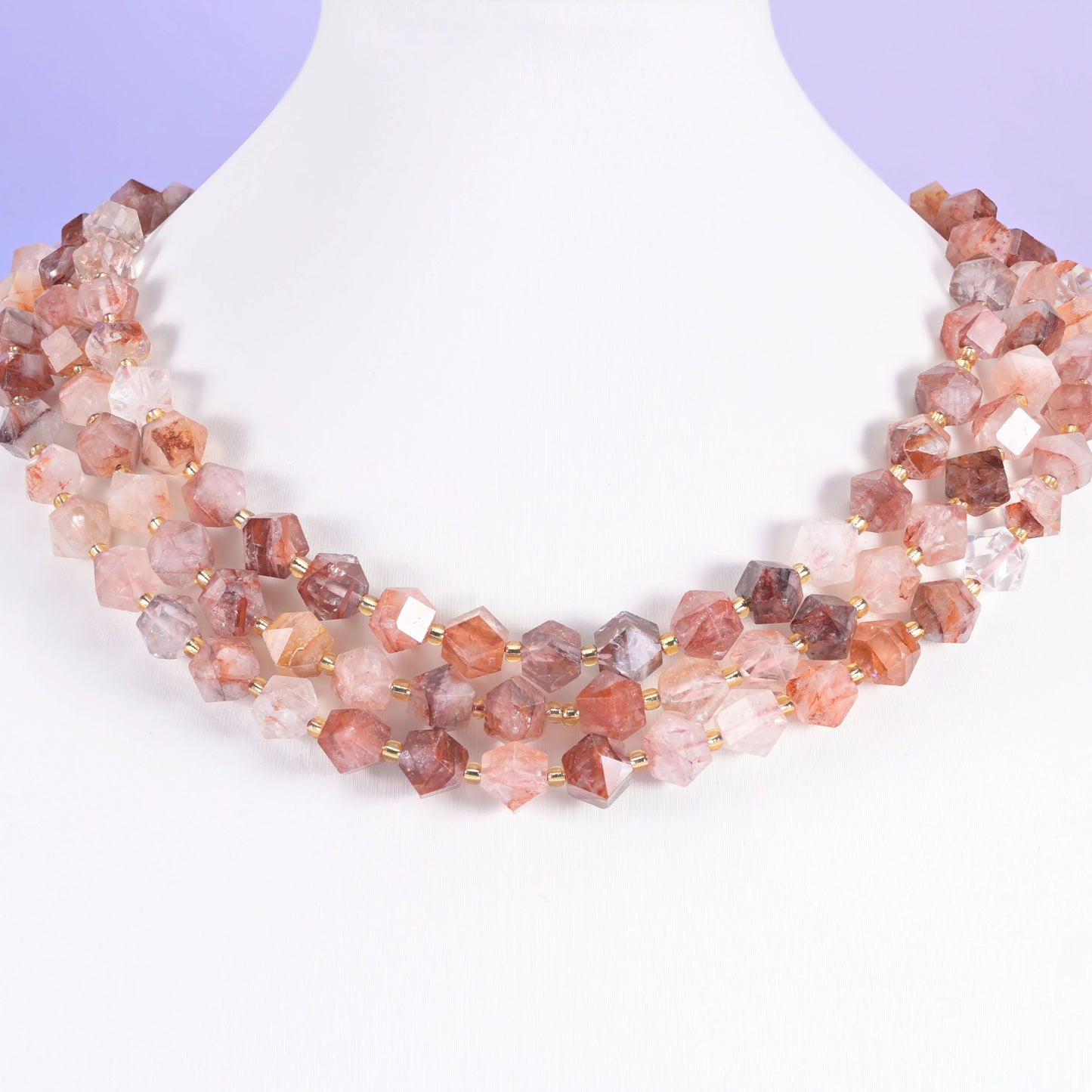 10mm Diamond Rhombus Faceted 8 Sides Beads - Jewelry Making - 15.5 Inches Strand Length - S1 - Mycrazycrystal