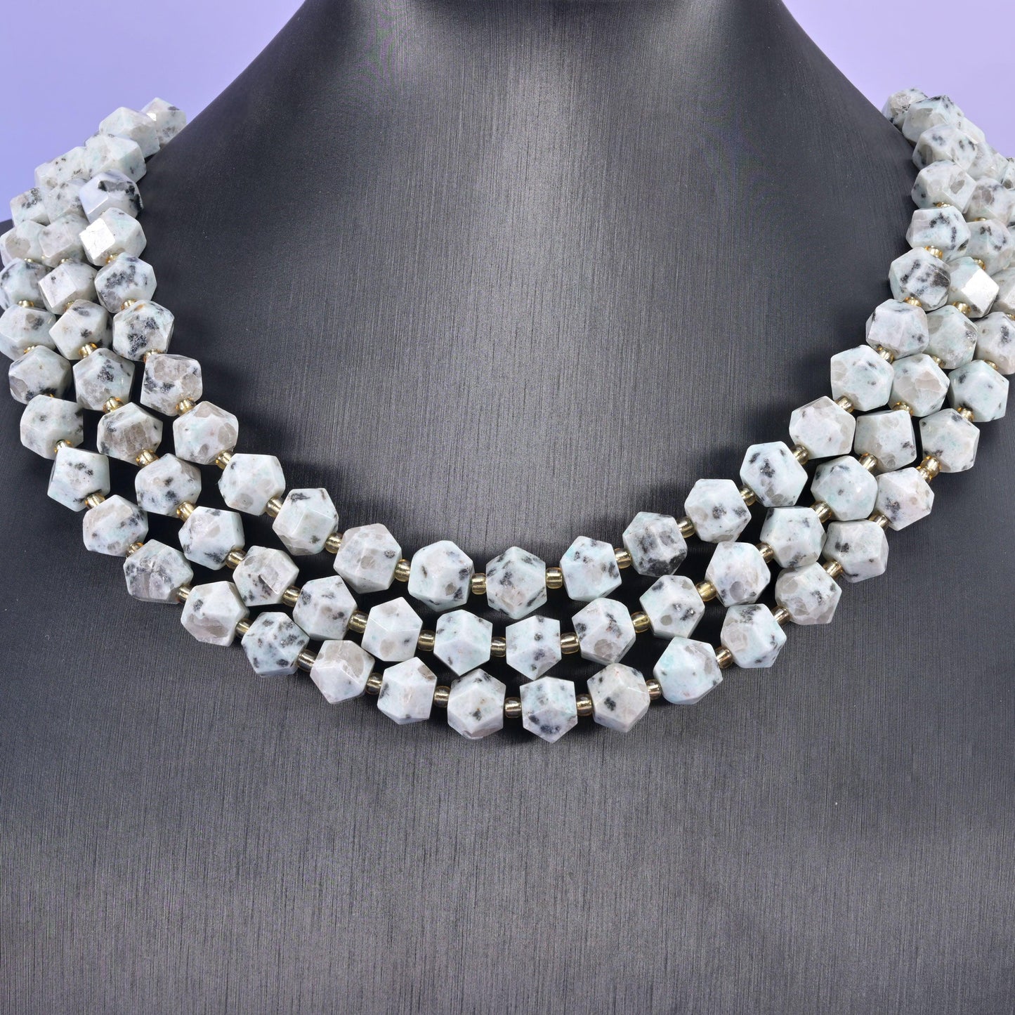 10mm Diamond Rhombus Faceted 8 Sides Beads - Jewelry Making - 15.5 Inches Strand Length - S4 - Mycrazycrystal