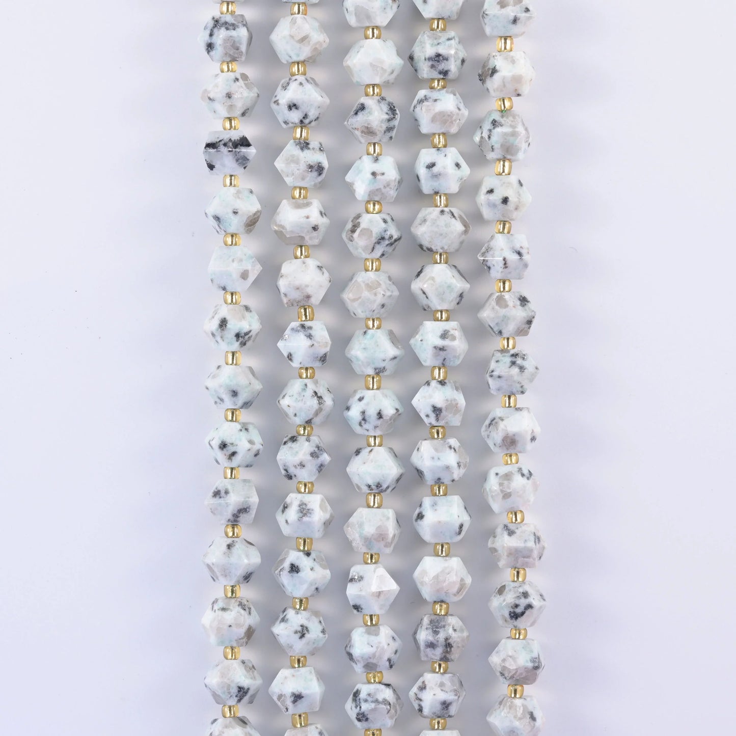 10mm Diamond Rhombus Faceted 8 Sides Beads - Jewelry Making - 15.5 Inches Strand Length - S4 - Mycrazycrystal