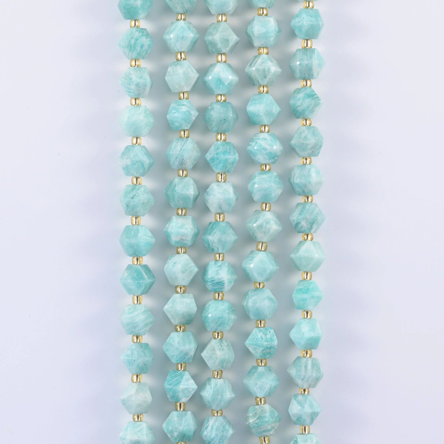 10mm Diamond Rhombus Faceted 8 Sides Beads - Jewelry Making - 15.5 Inches Strand Length - S1 - Mycrazycrystal