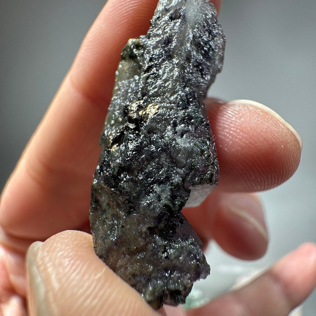 0.35 oz Purple Cubic Fluorite Mineral Specimen -17