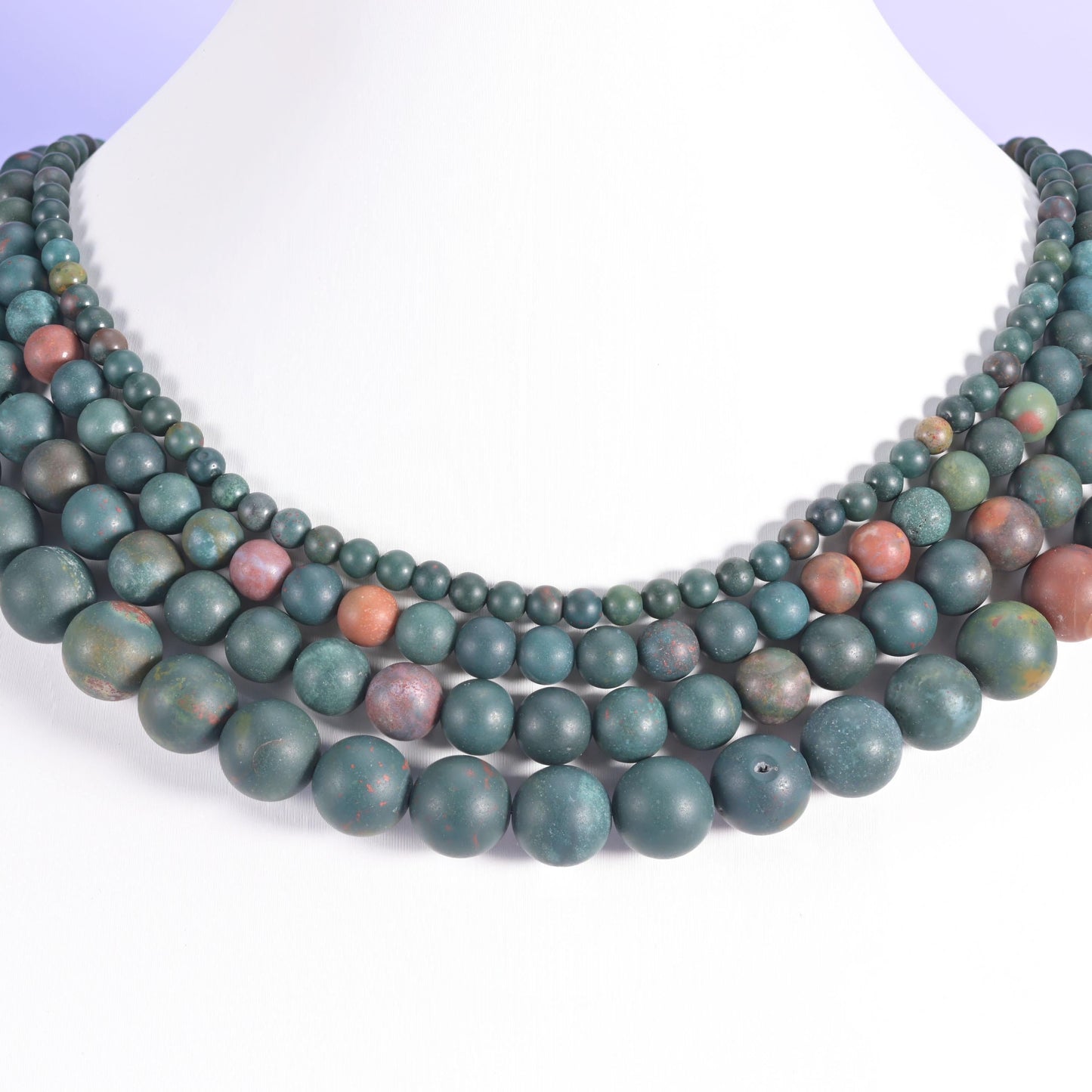 Oriental jasper beads, matte round, 4mm, 6mm, 8mm, 10mm