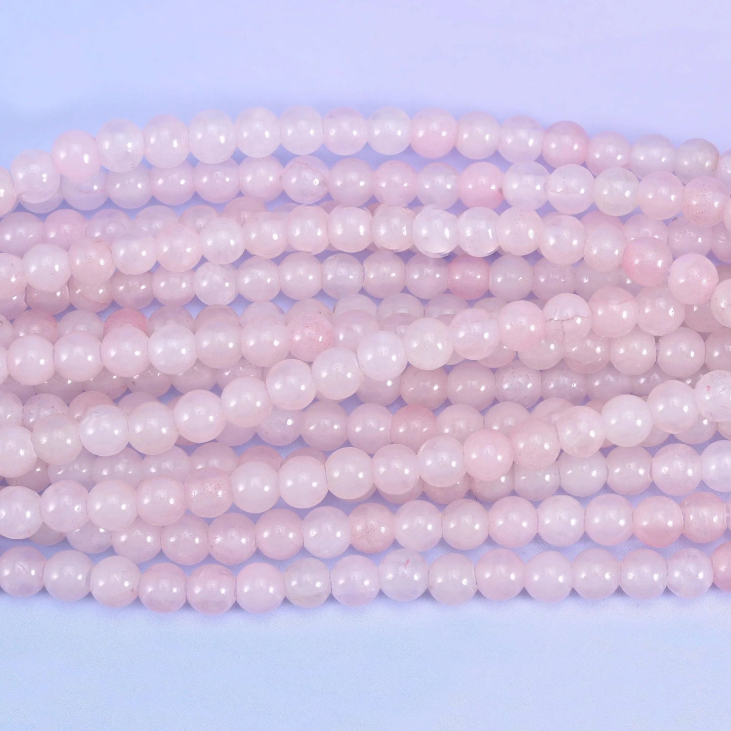 Rose Quartz beads for jewellery making