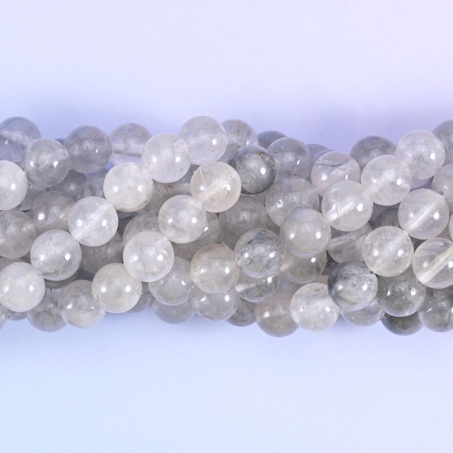 Cloudy Quartz beads for jewellery making