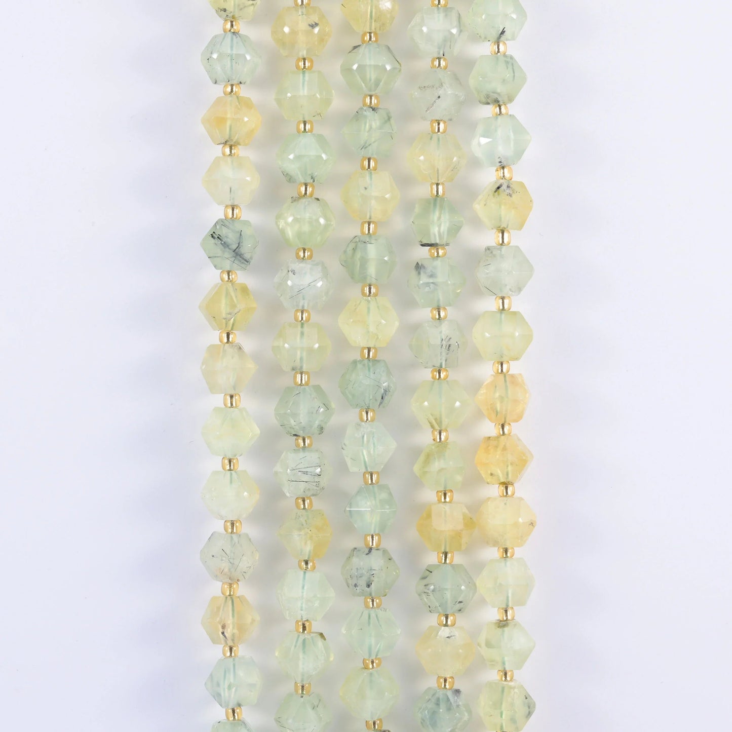 Faceted 8 Sided Diamond Cut Gemstone Beads Size 10mm.