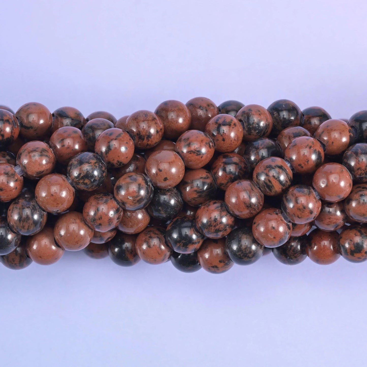Smooth round cut golden swan stone beads