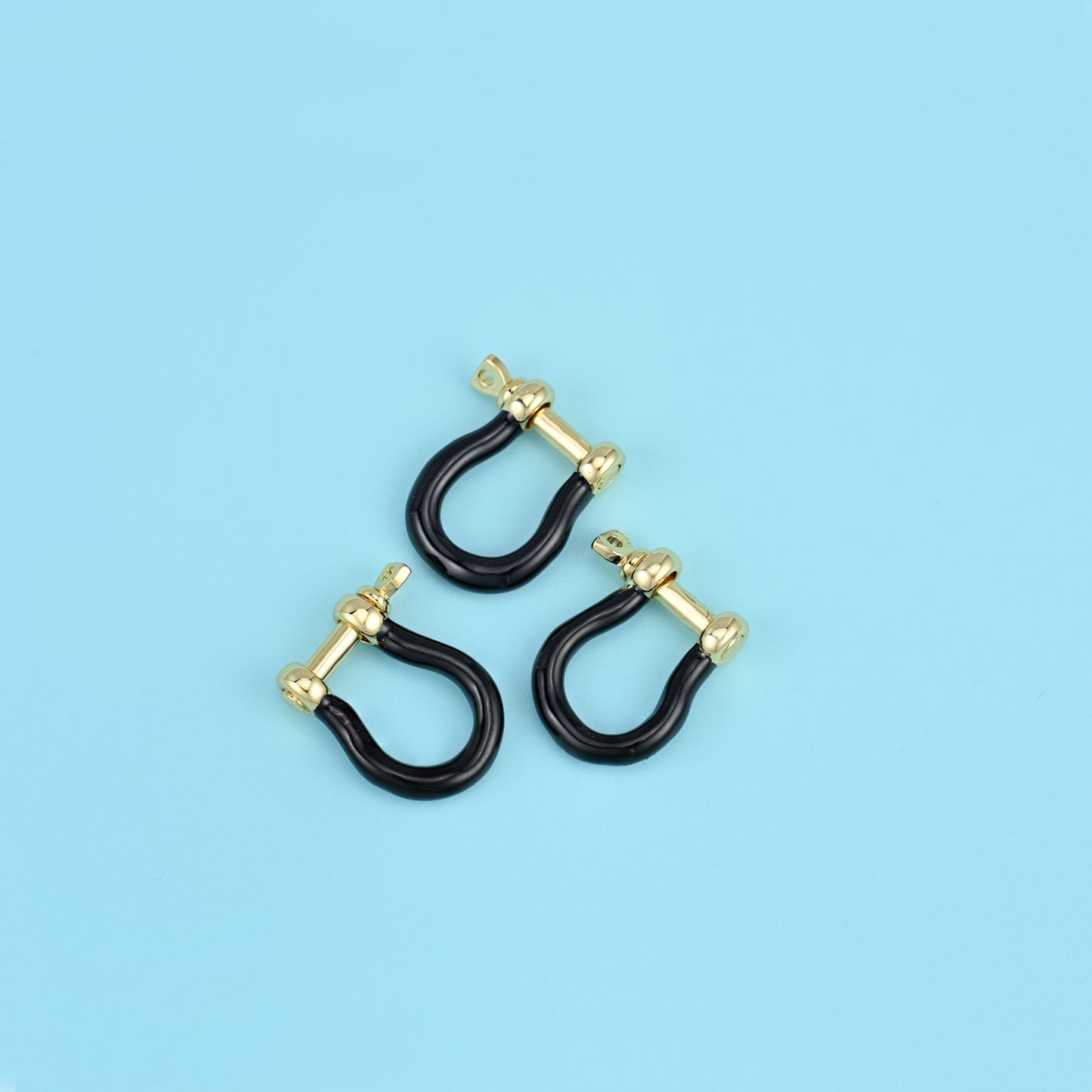 Horse Shoe Shackle Clasp, sold individually