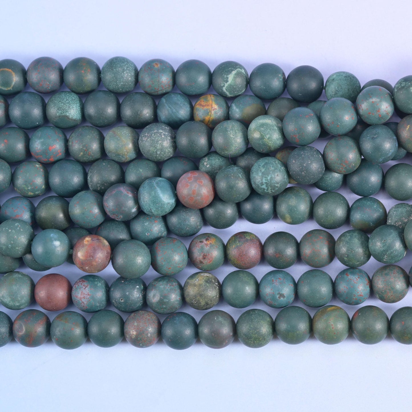 Oriental jasper round beads, approximately 46 beads per 15 inch strand