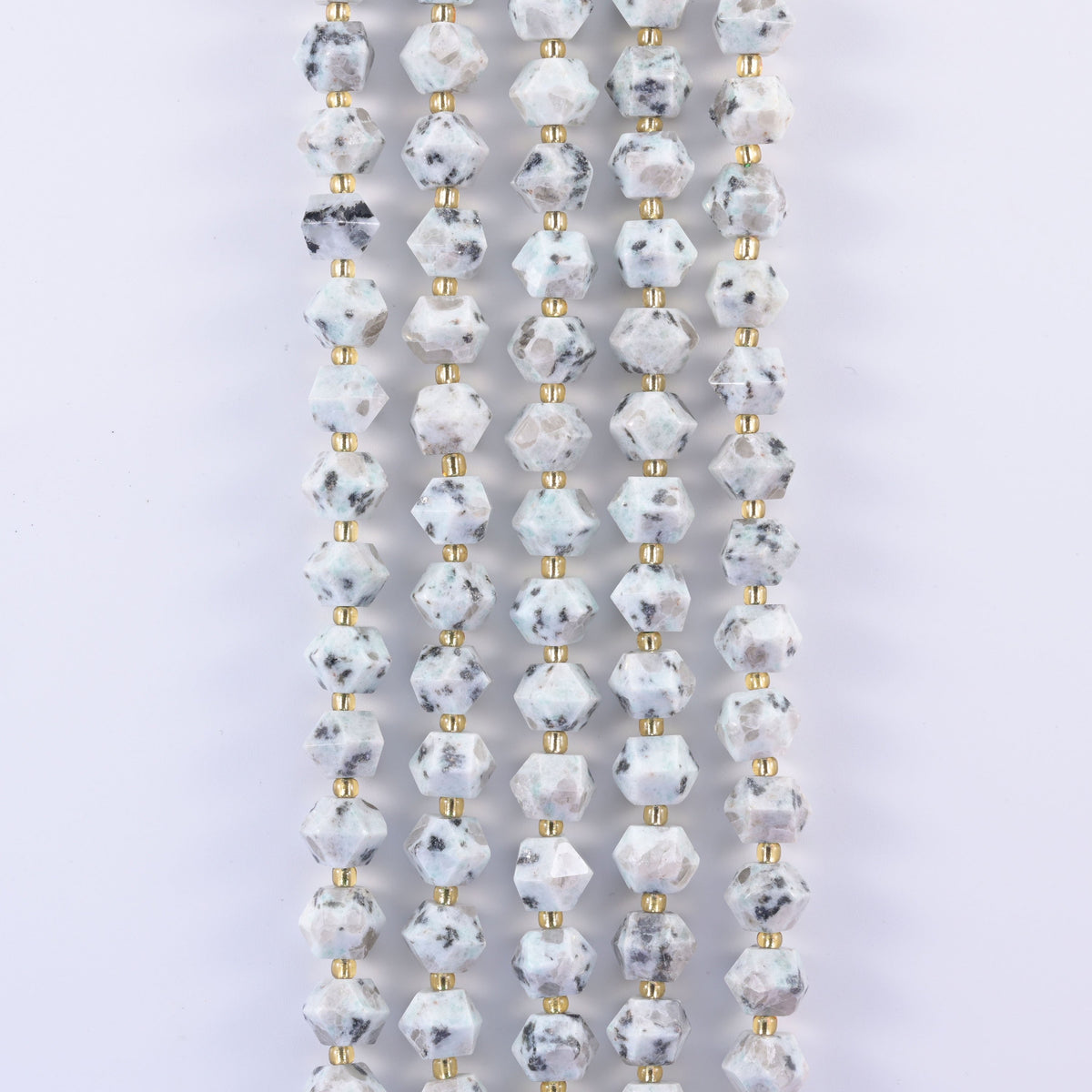 Faceted 8 Sides Diamond Rhombus Gemstone Beads Size 10mm Jewelry Making 15.5 Inch Strand.