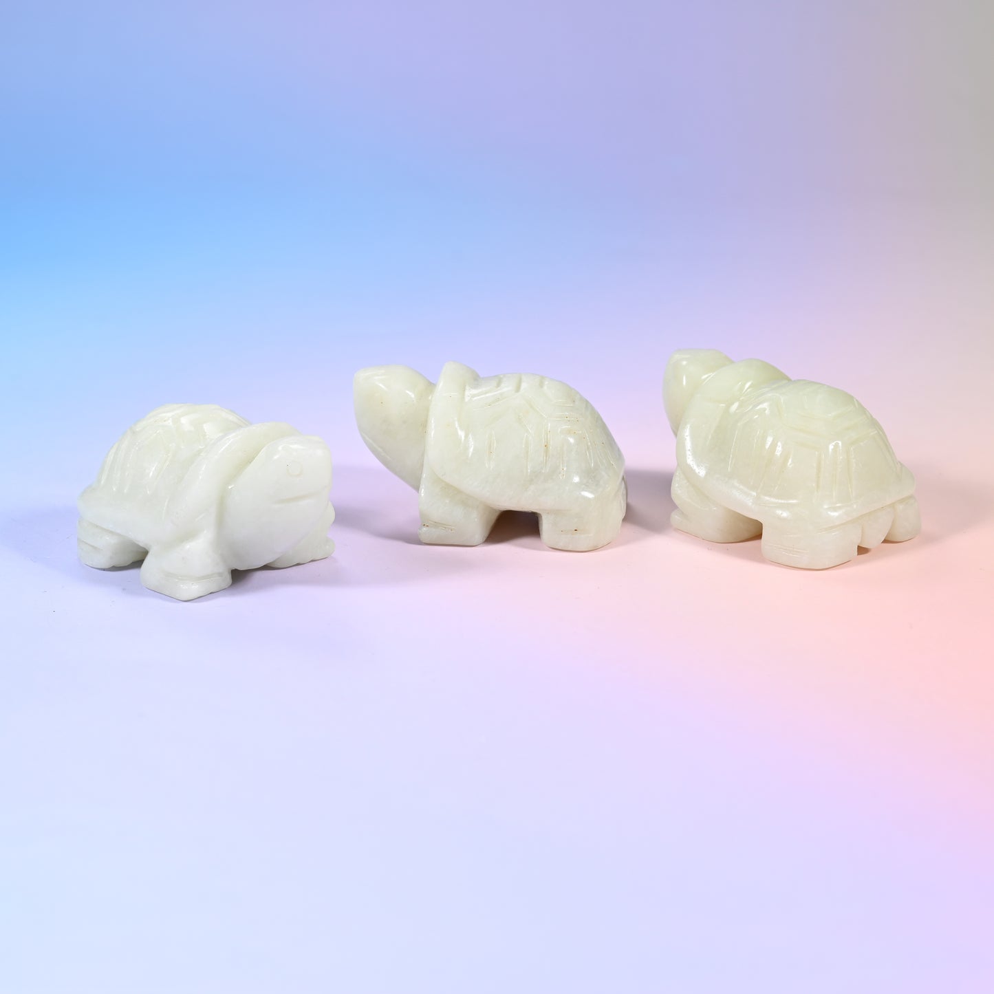 Turtle Crystal Figurines: 1.5 inch and 2.0 inch Size Available