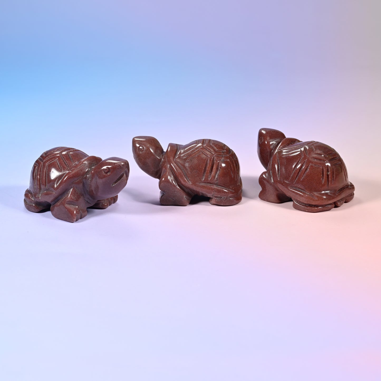 Turtle Crystal Figurines: 1.5 inch and 2.0 inch Size Available