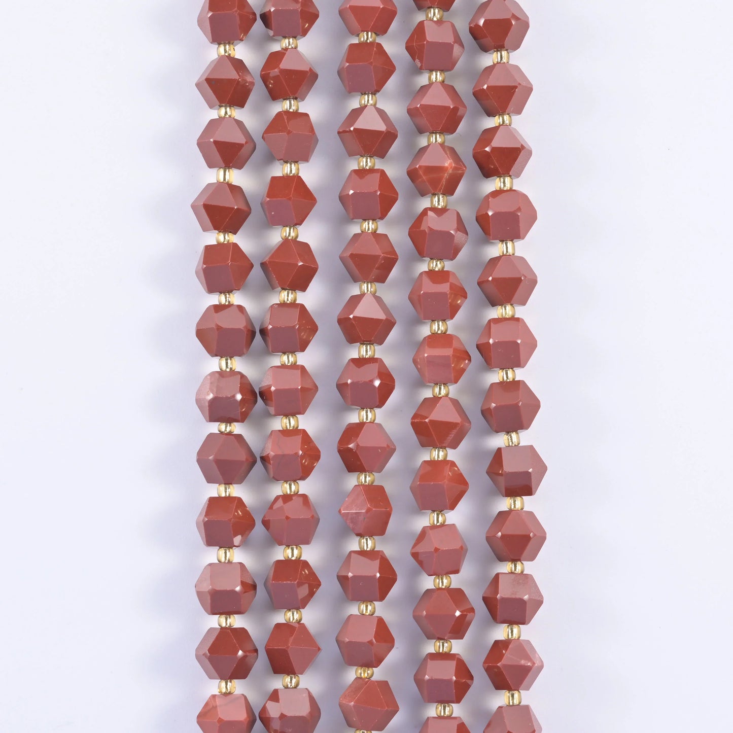 10mm Diamond Rhombus Faceted 8 Sides Beads - Jewelry Making - 15.5 Inches Strand Length - S4 - Mycrazycrystal