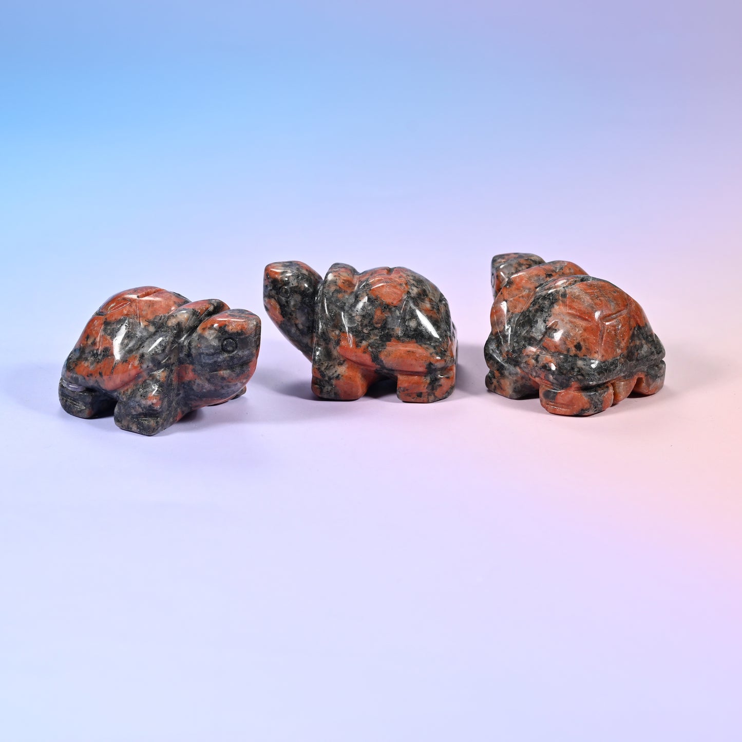 Turtle Crystal Figurines: 1.5 inch and 2.0 inch Size Available