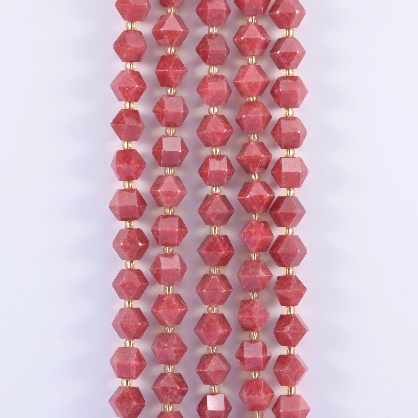 10mm Diamond Rhombus Faceted 8 Sides Beads - Jewelry Making - 15.5 Inches Strand Length - S1 - Mycrazycrystal