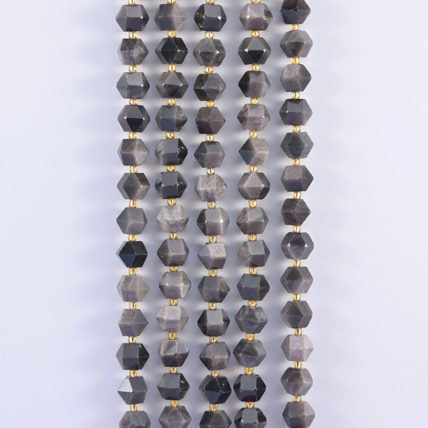 10mm Diamond Rhombus Faceted 8 Sides Beads - Jewelry Making - 15.5 Inches Strand Length - S3 - Mycrazycrystal