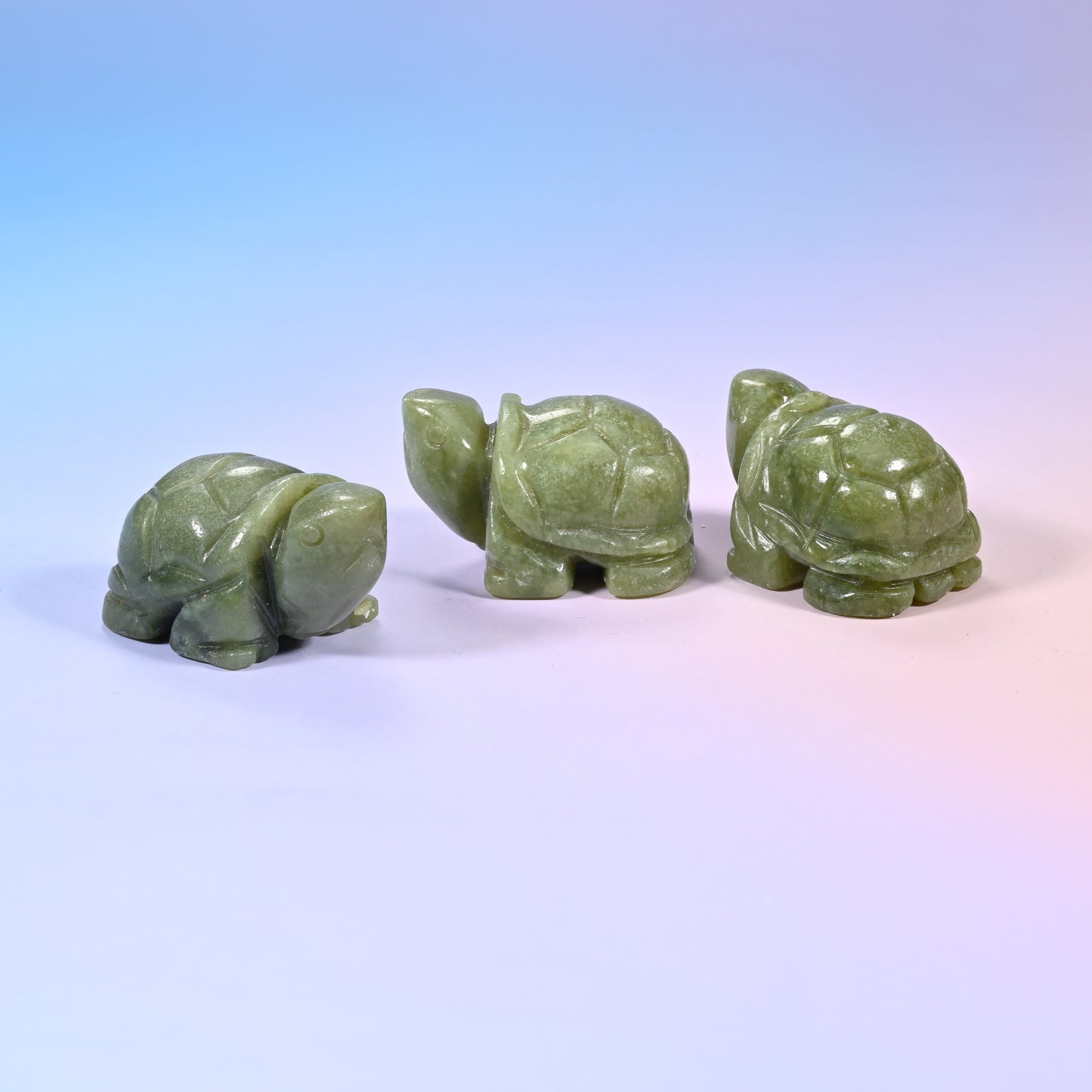 Turtle Crystal Figurines: 1.5 inch and 2.0 inch Size Available