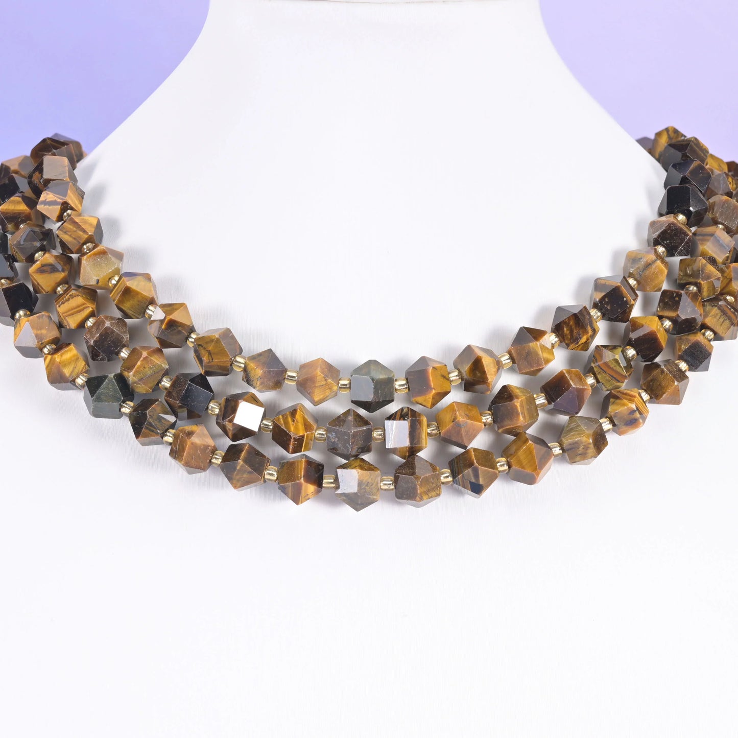 10mm Diamond Rhombus Faceted 8 Sides Beads - Jewelry Making - 15.5 Inches Strand Length - S5 - Mycrazycrystal