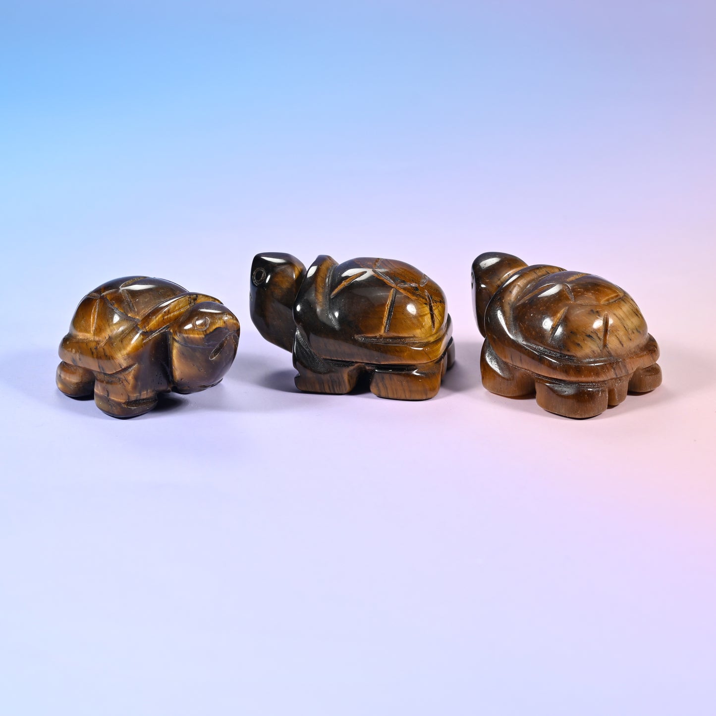 Turtle Crystal Figurines: 1.5 inch and 2.0 inch Size Available