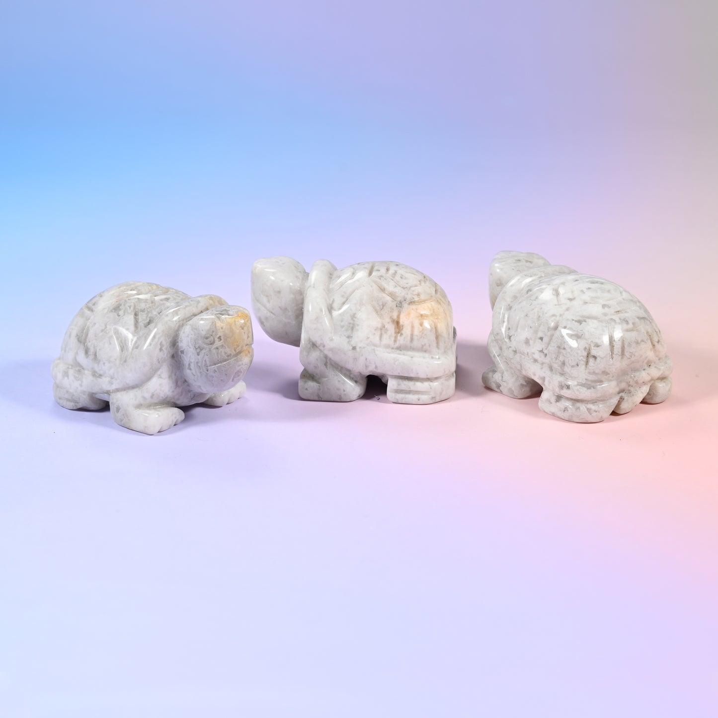 Turtle Crystal Figurines: 1.5 inch and 2.0 inch Size Available