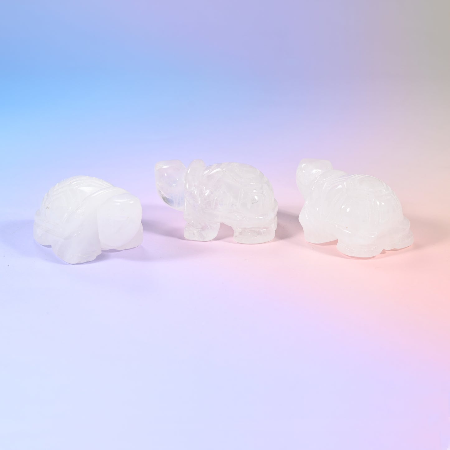 Turtle Crystal Figurines: 1.5 inch and 2.0 inch Size Available