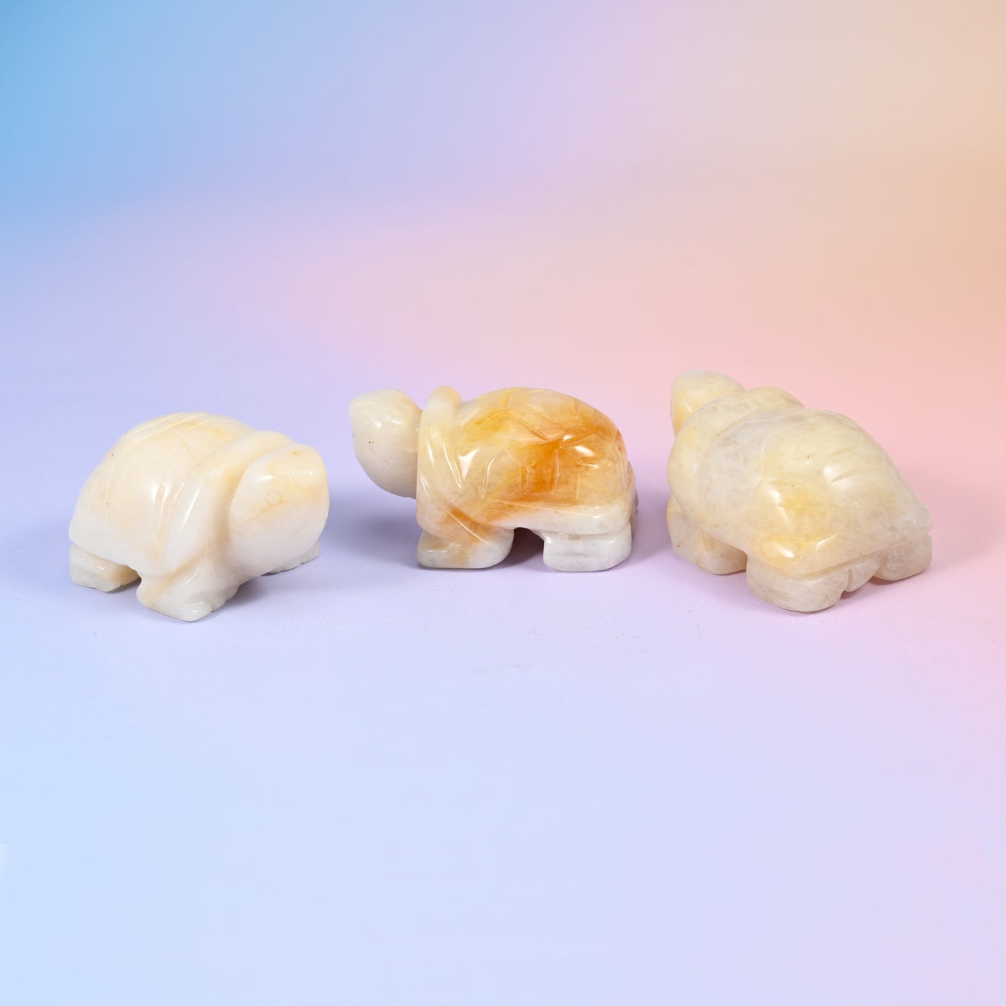 Turtle Crystal Figurines: 1.5 inch and 2.0 inch Size Available