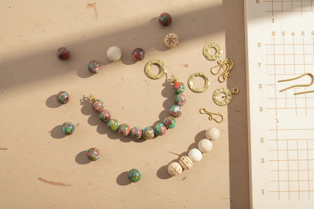 How to Style Multi-Color Jasper Beads for Bohemian Jewelry