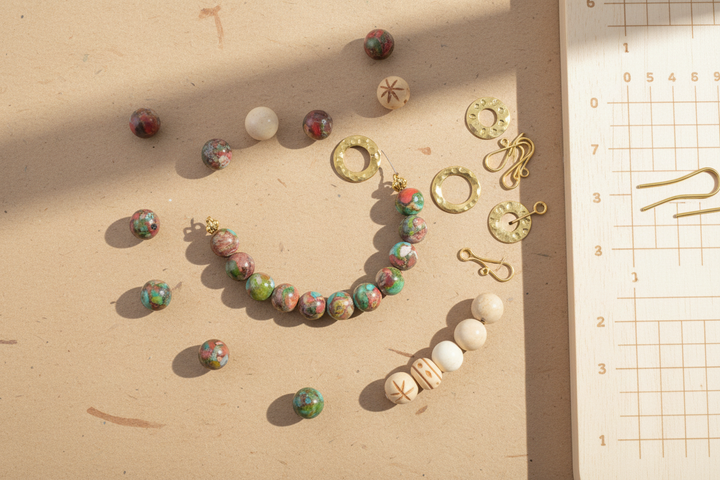 How to Style Multi-Color Jasper Beads for Bohemian Jewelry