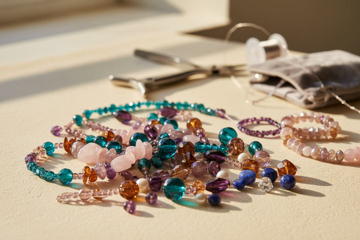 Glass vs. Gemstone Beads: Which Is Best for Jewelry Making?