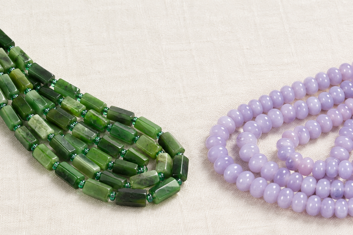 Jade Explained: Jadeite, Nephrite, Serpentine and Septarian