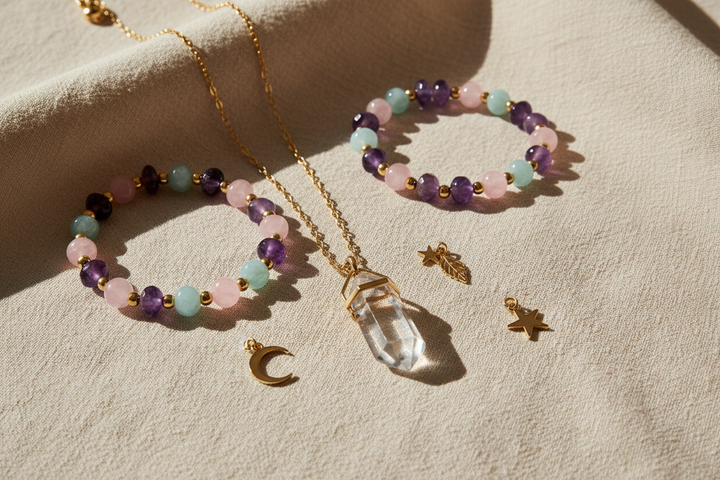 How to Combine Charms, Pendants, and Gemstone Beads in Handmade Jewelry
