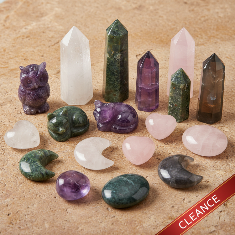 Crystal carvings clearance collection