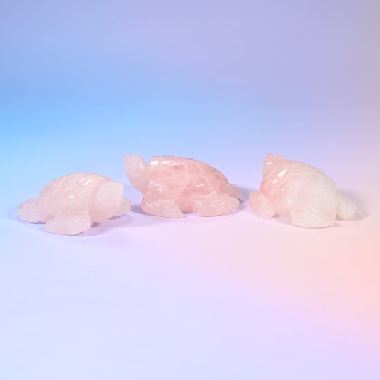 2 Inch Sea Turtle Crystal Carving Figurines