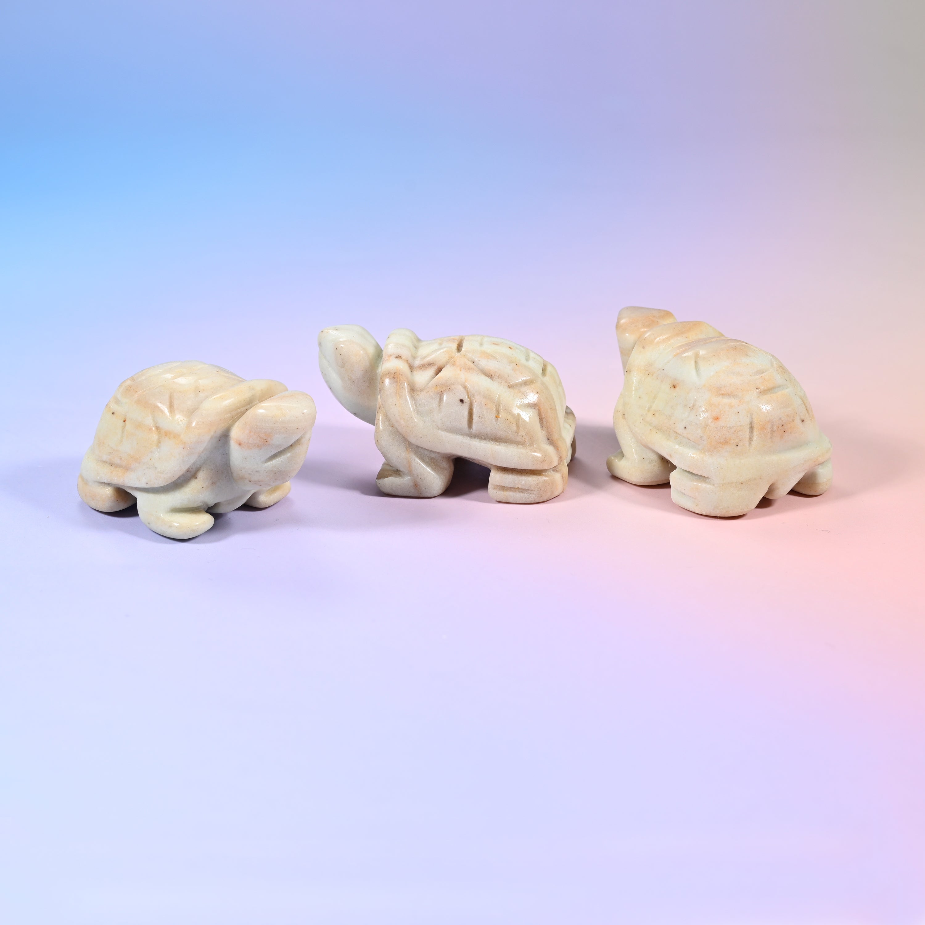 Turtle Crystal Figurines: 1.5 inch and 2.0 inch Size Available