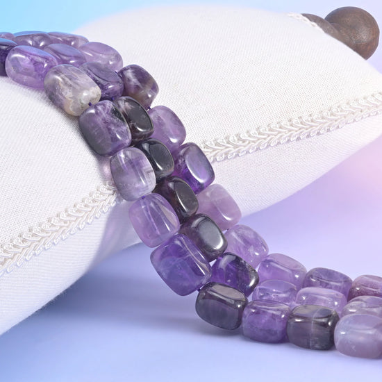 Natural Gemstone Irregular Rectangle Cube Nugget Beads, Size Vary from 9mm-14mm - Mycrazycrystal