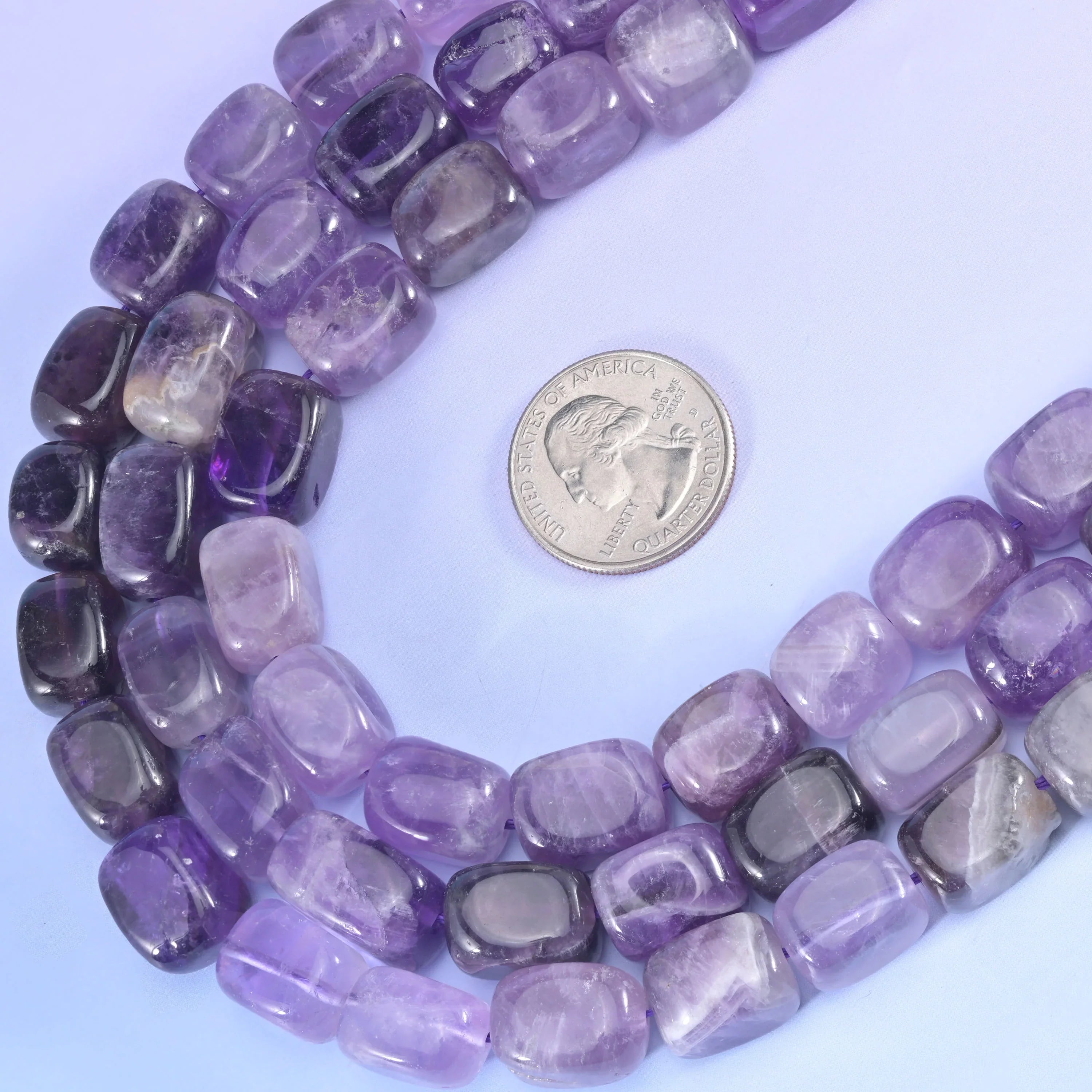 Natural Gemstone Irregular Rectangle Cube Nugget Beads, Size Vary from 9mm-14mm - Mycrazycrystal