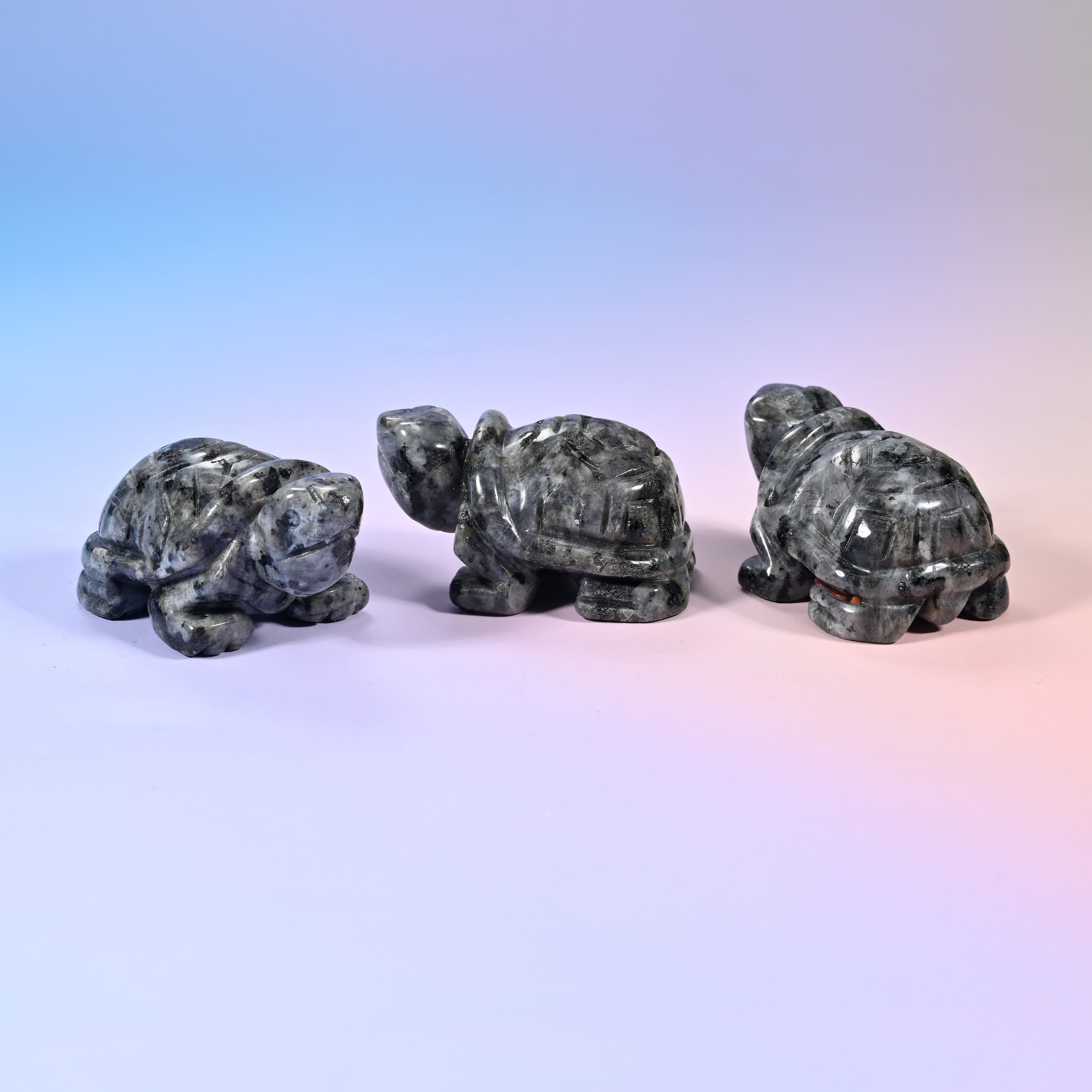 Turtle Crystal Figurines: 1.5 inch and 2.0 inch Size Available