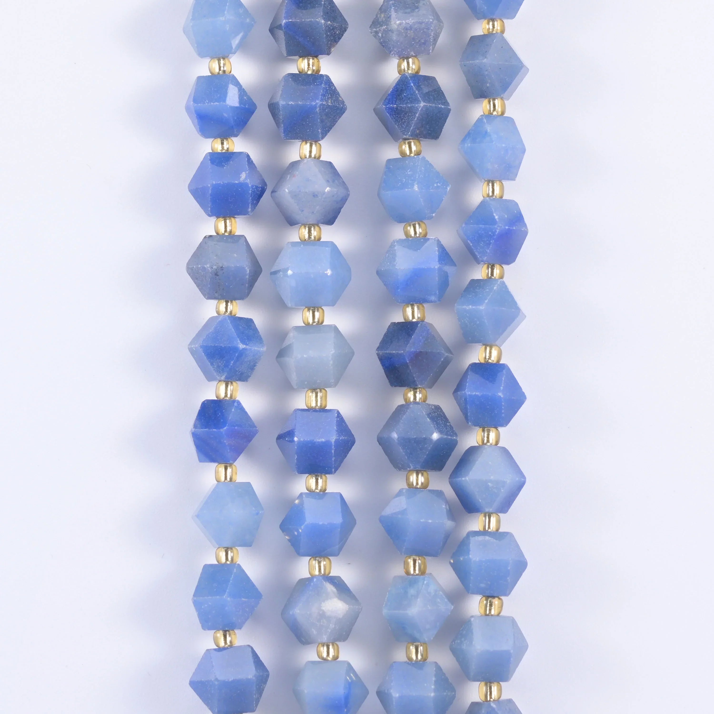 10mm Diamond Rhombus Faceted 8 Sides Beads - Jewelry Making - 15.5 Inches Strand Length - S3 - Mycrazycrystal