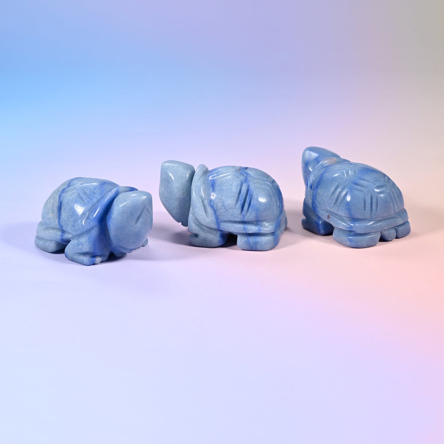 Turtle Crystal Figurines: 1.5 inch and 2.0 inch Size Available