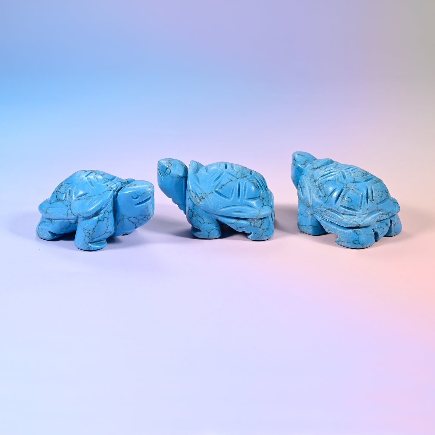 Turtle Crystal Figurines: 1.5 inch and 2.0 inch Size Available