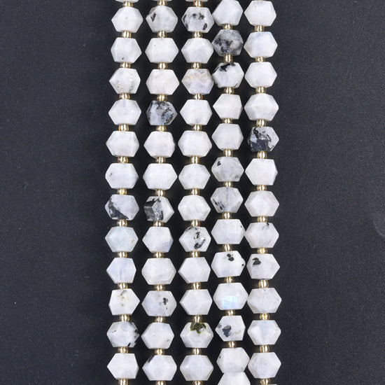 10mm Diamond Rhombus Faceted 8 Sides Beads - Jewelry Making - 15.5 Inches Strand Length - S5 - Mycrazycrystal