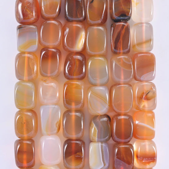 Natural Gemstone Irregular Rectangle Cube Nugget Beads, Size Vary from 9mm-14mm - Mycrazycrystal