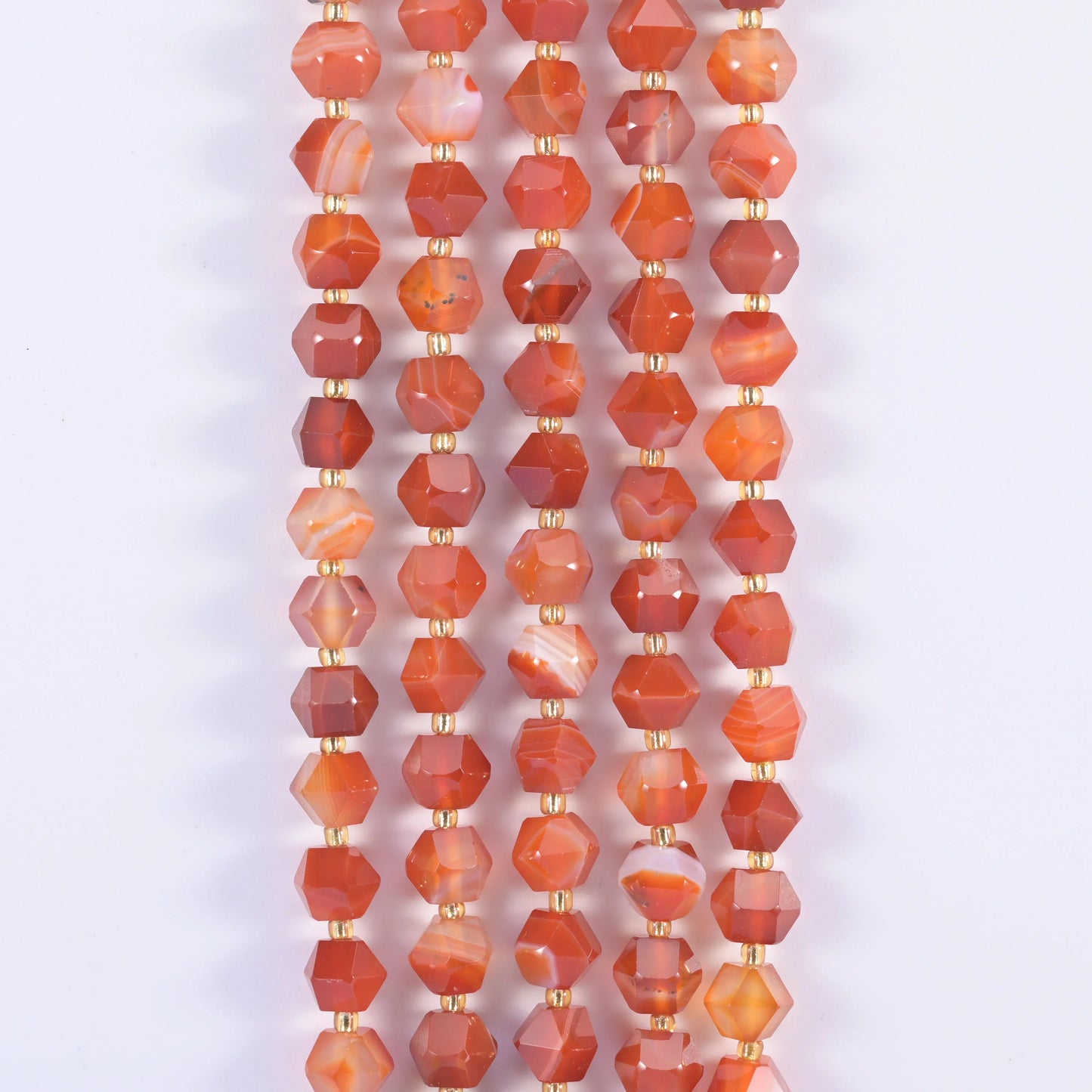 10mm Diamond Rhombus Faceted 8 Sides Beads - Jewelry Making - 15.5 Inches Strand Length - S5 - Mycrazycrystal