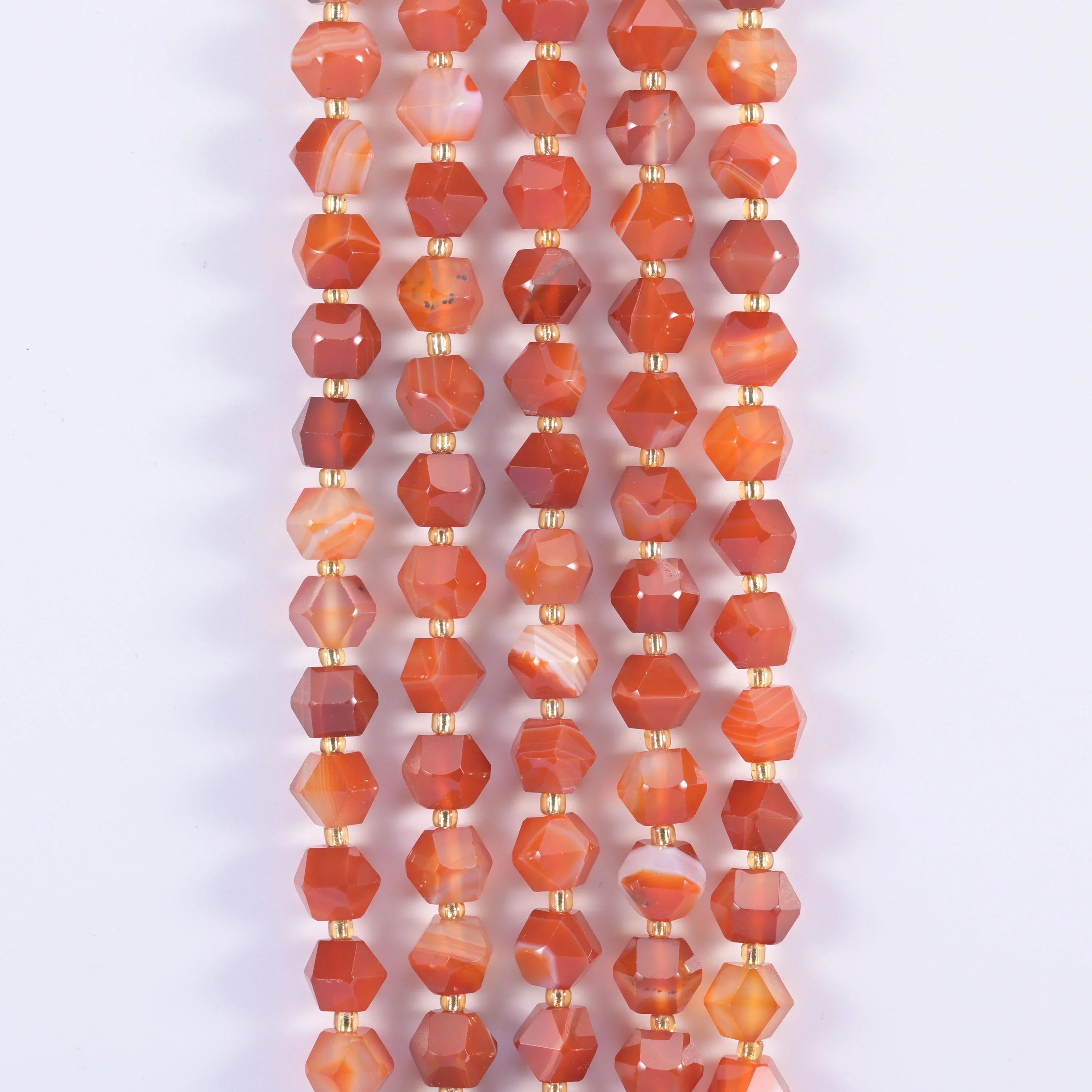 10mm Diamond Rhombus Faceted 8 Sides Beads - Jewelry Making - 15.5 Inches Strand Length - S5 - Mycrazycrystal