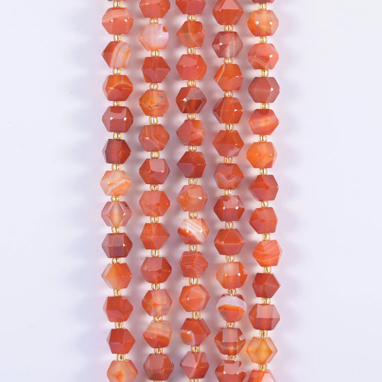 10mm Diamond Rhombus Faceted 8 Sides Beads - Jewelry Making - 15.5 Inches Strand Length - S5 - Mycrazycrystal