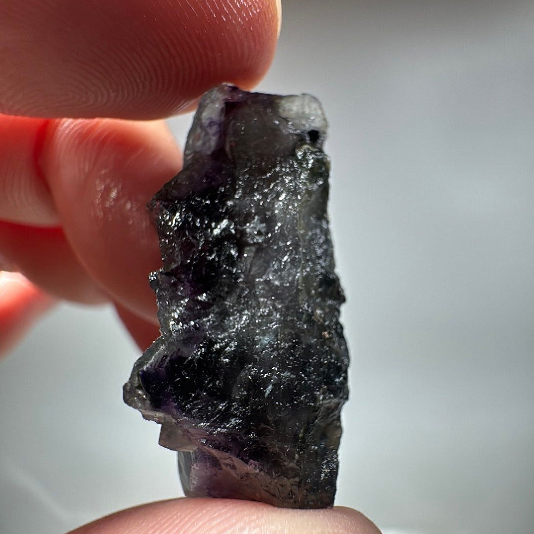 0.35 oz Purple Cubic Fluorite Mineral Specimen -17