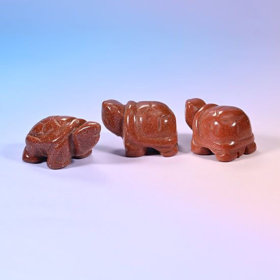 Turtle Crystal Figurines: 1.5 inch and 2.0 inch Size Available