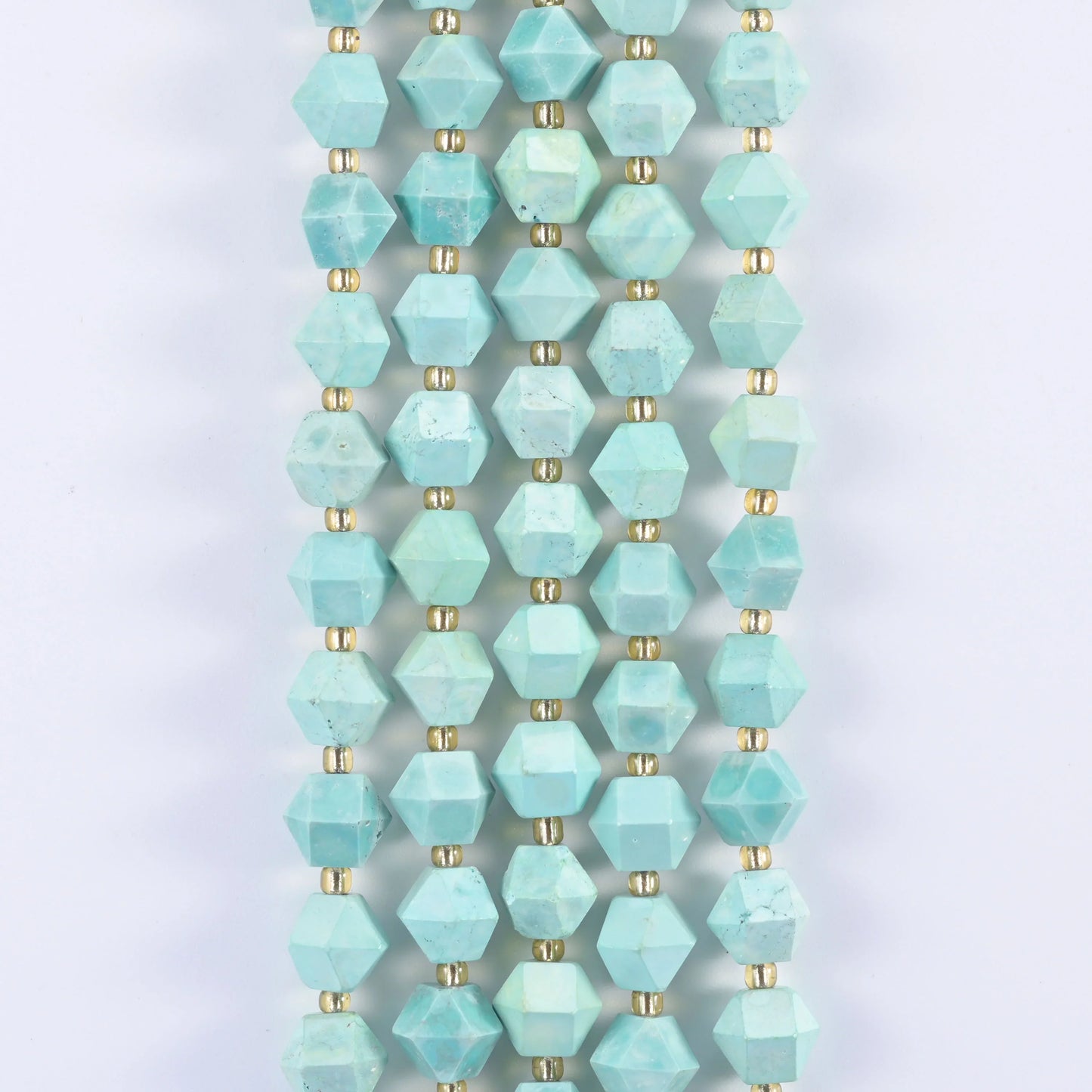 10mm Diamond Rhombus Faceted 8 Sides Beads - Jewelry Making - 15.5 Inches Strand Length - S5 - Mycrazycrystal