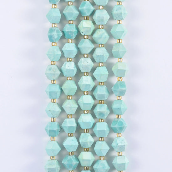 10mm Diamond Rhombus Faceted 8 Sides Beads - Jewelry Making - 15.5 Inches Strand Length - S5 - Mycrazycrystal